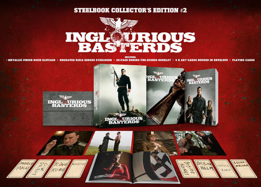 Inglourious Basterds - Limited Collector's Edition with Steelbook (4K Ultra HD + Blu-ray) - for just $79.99! 