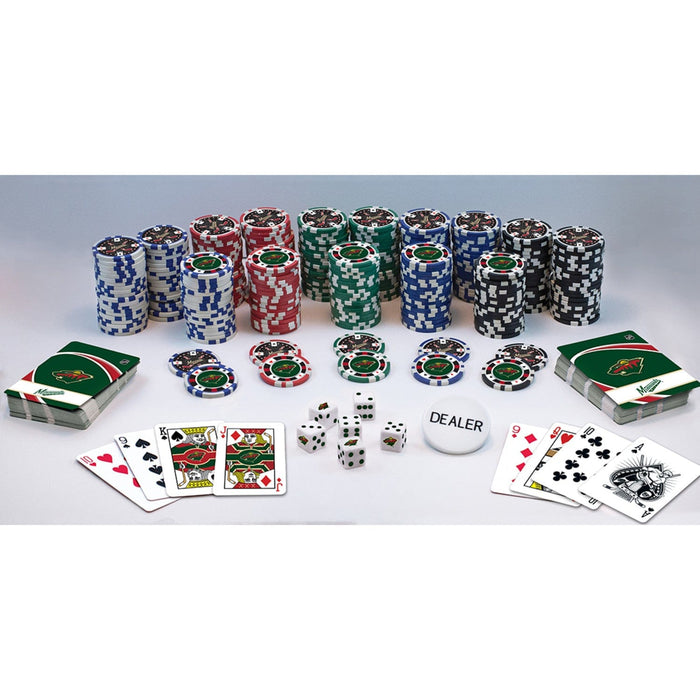 Minnesota Wild 300 Piece Poker Set - for just $124.99! 
