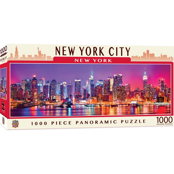 New York City, New York 1000 Piece Panoramic Jigsaw Puzzle - for just $19.99! 