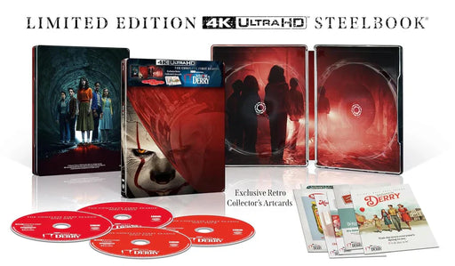 IT: Welcome to Derry: The Complete First Season - Limited Edition Steelbook (4K Ultra HD) - for just $58.99! 