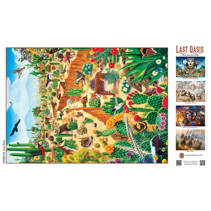 Last Oasis 500 Piece Jigsaw Puzzle - for just $14.99! 