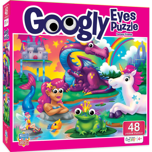 Googly Eyes - Fantasy Friends 48 Piece Jigsaw Puzzle - Just $12.99! Shop now at Retro Gaming of Denver