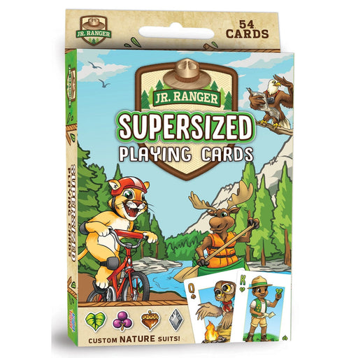 Jr. Ranger Jumbo Playing Cards - for just $7.99! 