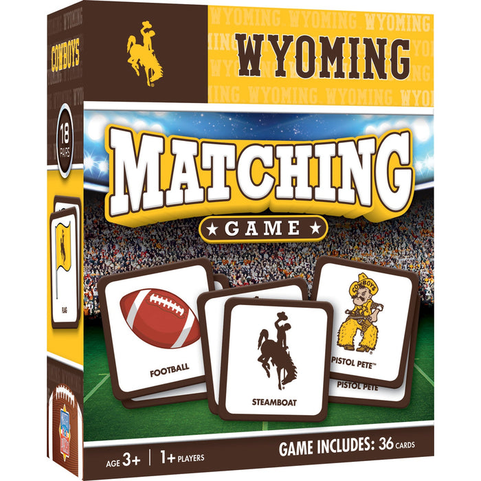 Wyoming Cowboys Matching Game - Just $7.79! Shop now at Retro Gaming of Denver