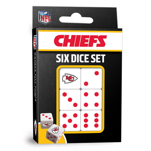 Kansas City Chiefs Dice Set - Premium Dice & Cards Sets - Just $7.99! Shop now at Retro Gaming of Denver