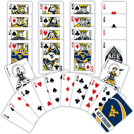 West Virginia Mountaineers Playing Cards - 54 Card Deck - Just $6.99! Shop now at Retro Gaming of Denver