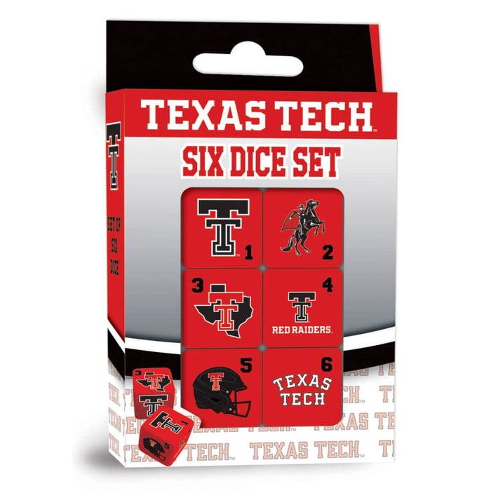 Texas Tech Red Raiders Dice Set - 19mm - for just $7.99! 