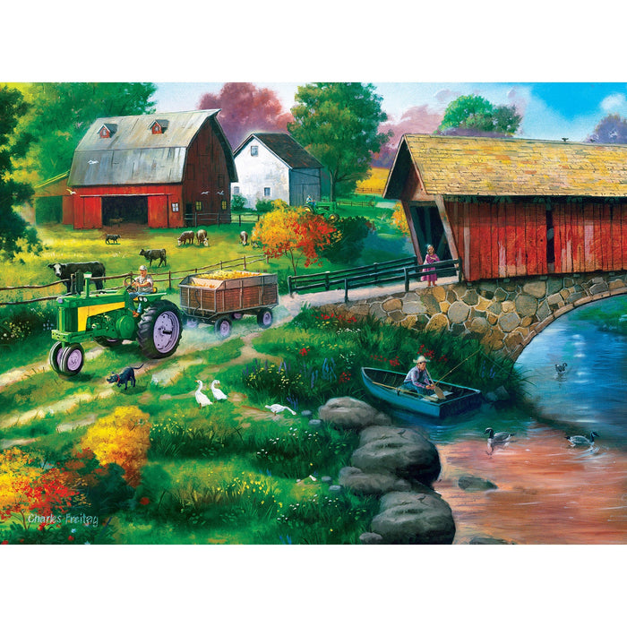 Farm & Country - 500 Piece Jigsaw Puzzles 4 Pack - Just $24.99! Shop now at Retro Gaming of Denver