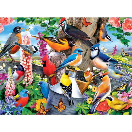 Audubon - Spring Gathering 100 Piece Jigsaw Puzzle - for just $12.99! 