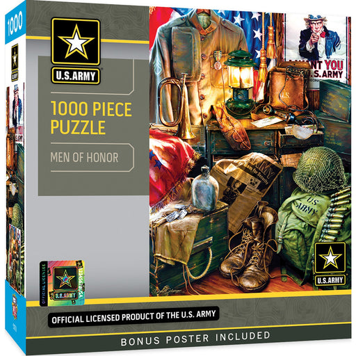 U.S. Army - Men of Honor 1000 Piece Jigsaw Puzzle - Premium 1000 Piece - Just $16.99! Shop now at Retro Gaming of Denver