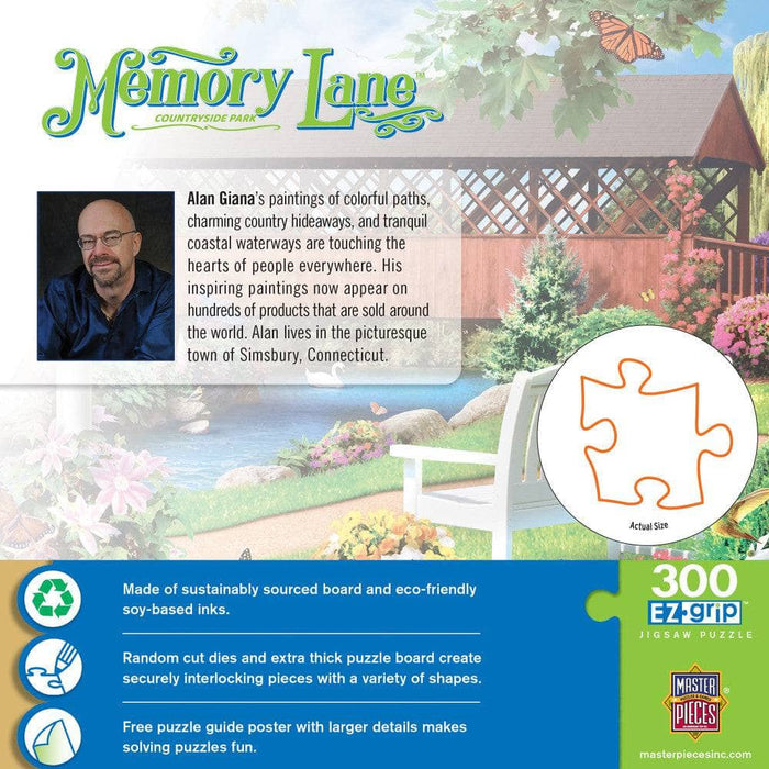 Memory Lane - Countryside Park 300 Piece EZ Grip Jigsaw Puzzle - for just $14.99! 