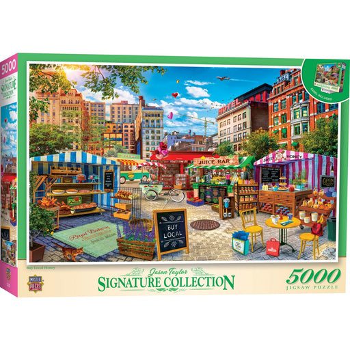 Signature Collection - Buy Local Honey 5000 Piece Jigsaw Puzzle - Flawed - Just $59.99! Shop now at Retro Gaming of Denver