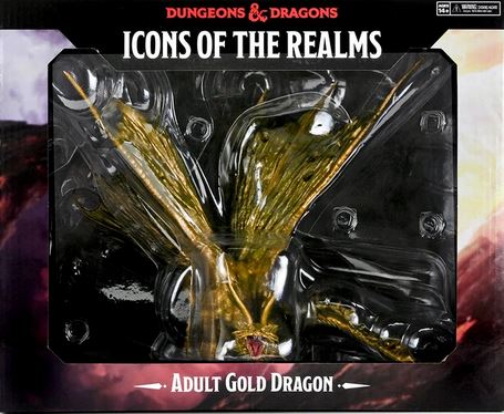Icons of the Realms - Adult Gold Dragon - for just $99.99! 