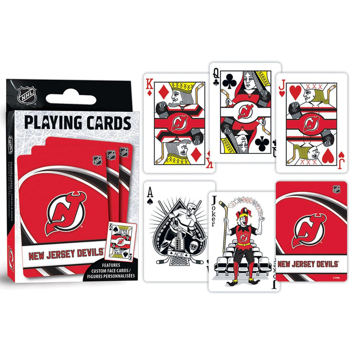 New Jersey Devils Playing Cards - 54 Card Deck - for just $7.99! 