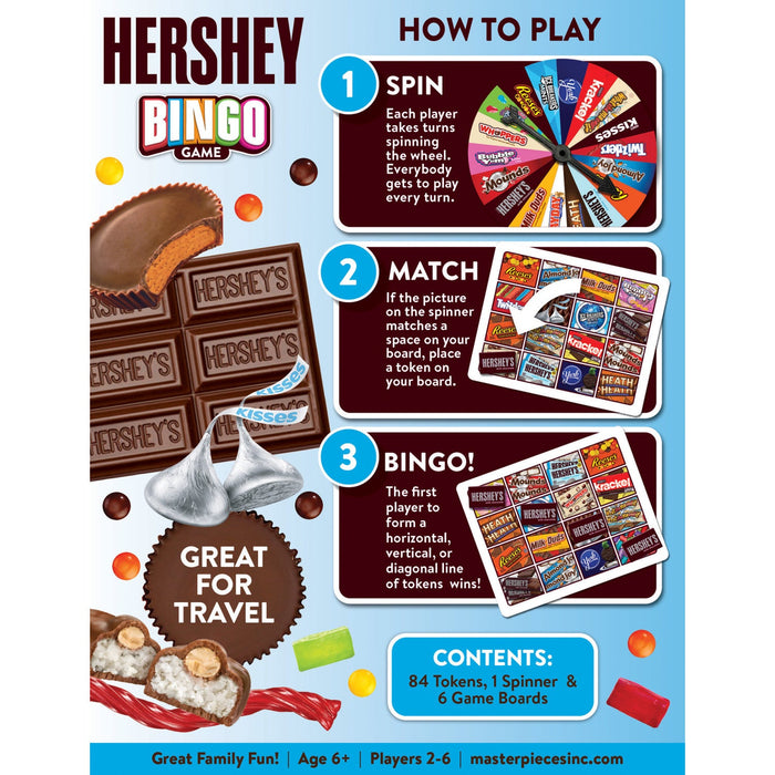 Hershey's Bingo Game - Just $12.99! Shop now at Retro Gaming of Denver