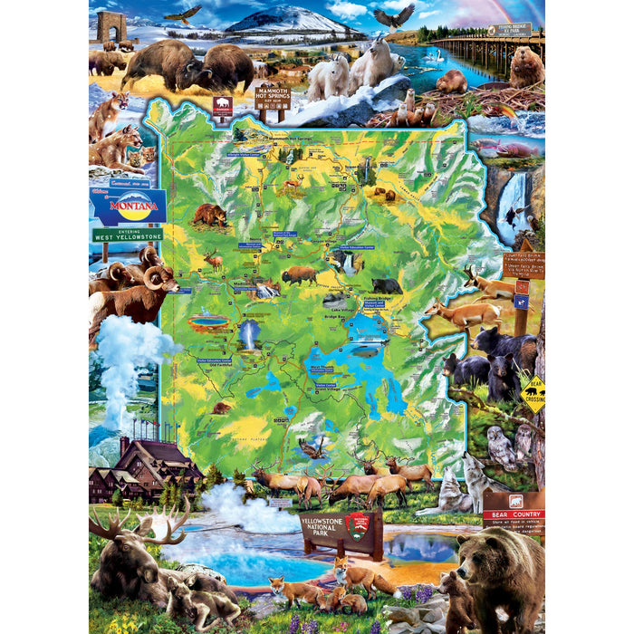Yellowstone National Park 1000 Piece Jigsaw Puzzle - Just $16.99! Shop now at Retro Gaming of Denver