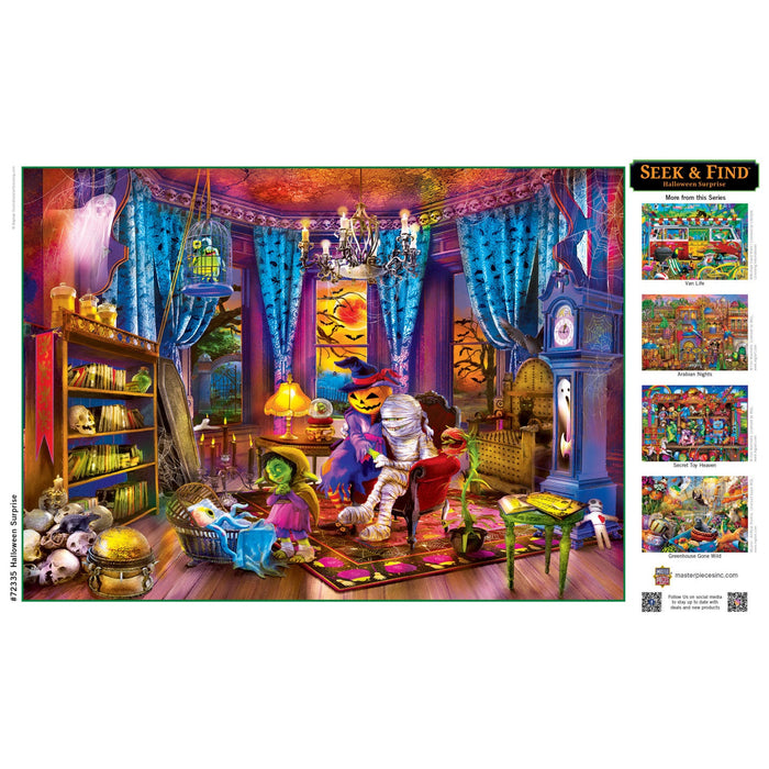 Seek & Find - Halloween Surprise 1000 Piece Jigsaw Puzzle - Just $16.99! Shop now at Retro Gaming of Denver