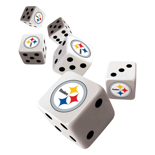 Pittsburgh Steelers Dice Set - Premium Dice & Cards Sets - Just $4.79! Shop now at Retro Gaming of Denver
