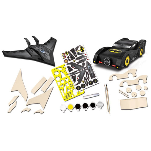 Batman - Batmobile & Batwing Wood Craft Kit - for just $9.99! 