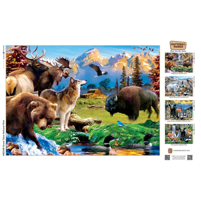 Grand Teton National Park 500 Piece Jigsaw Puzzle - for just $14.99! 
