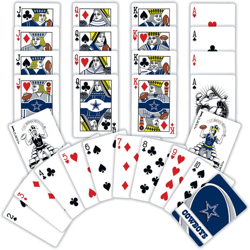 Dallas Cowboys Playing Cards - 54 Card Deck - Just $6.99! Shop now at Retro Gaming of Denver