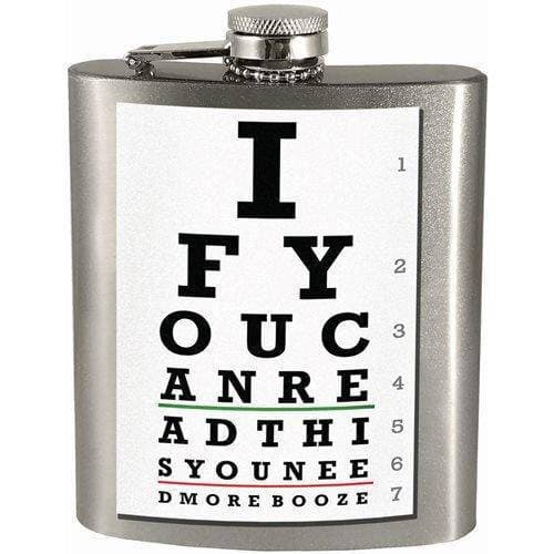 If You Can Read This You Need More Booze 7oz. Hip Flask - Just $12.55! Shop now at Retro Gaming of Denver