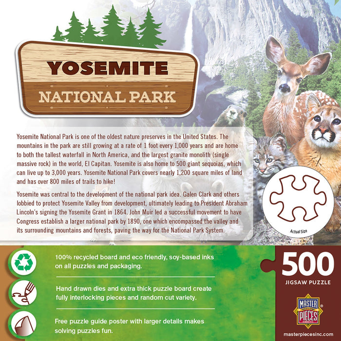 Yosemite National Park 500 Piece Jigsaw Puzzle - Just $14.99! Shop now at Retro Gaming of Denver