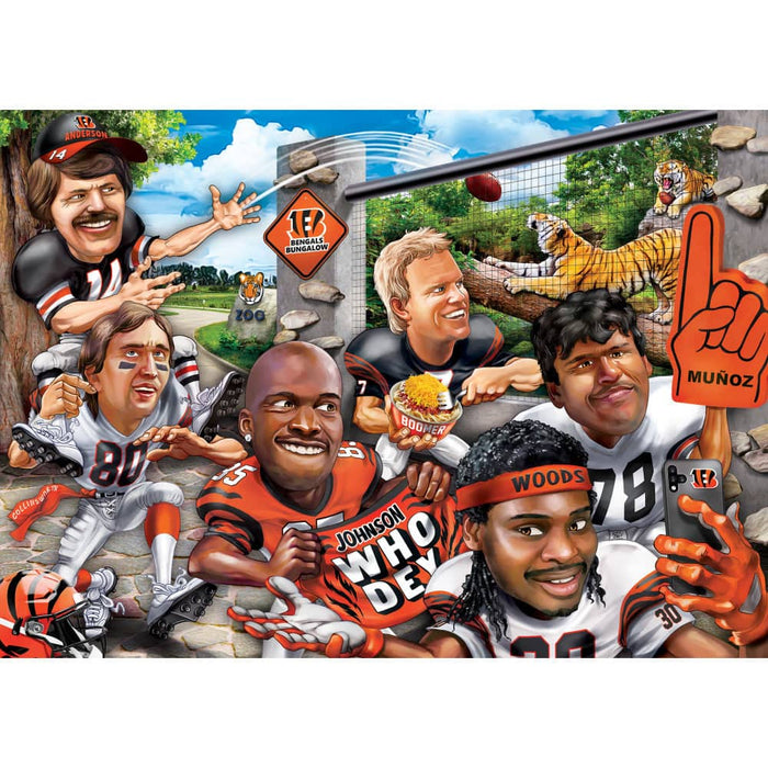 Cincinnati Bengals - All-Time Greats 500 Piece Jigsaw Puzzle - for just $19.99! 
