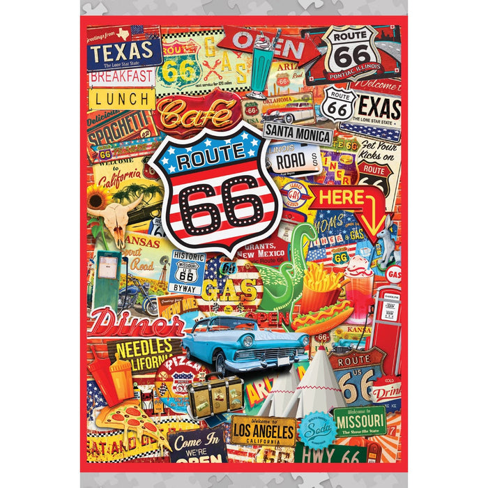 World's Smallest - Route 66 1000 Piece Jigsaw Puzzle - for just $16.99! 