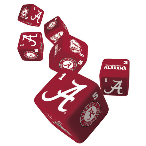 Alabama Crimson Tide Dice Set - 19mm - Just $7.99! Shop now at Retro Gaming of Denver