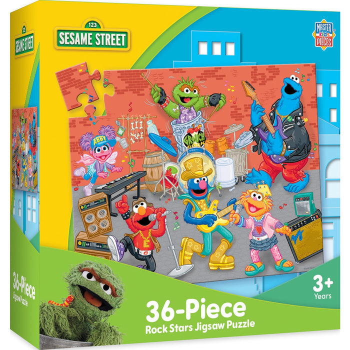 Sesame Street - Rock Stars 36 Piece Jigsaw Puzzle - Just $9.99! Shop now at Retro Gaming of Denver