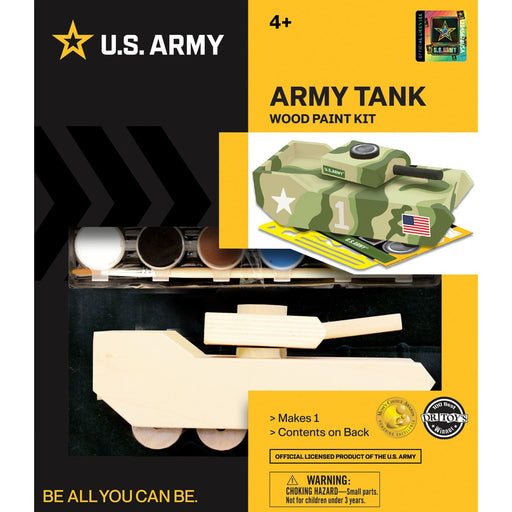 U.S. Army - Tank Wood Craft & Paint Kit - for just $19.99! 