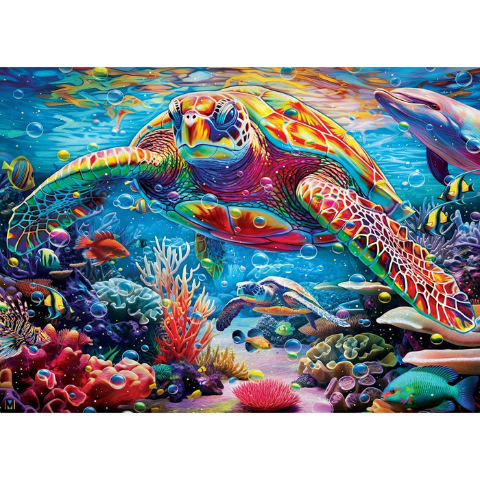 Colorize - Coral Kingdom 1000 Piece Jigsaw Puzzle - for just $16.99! 
