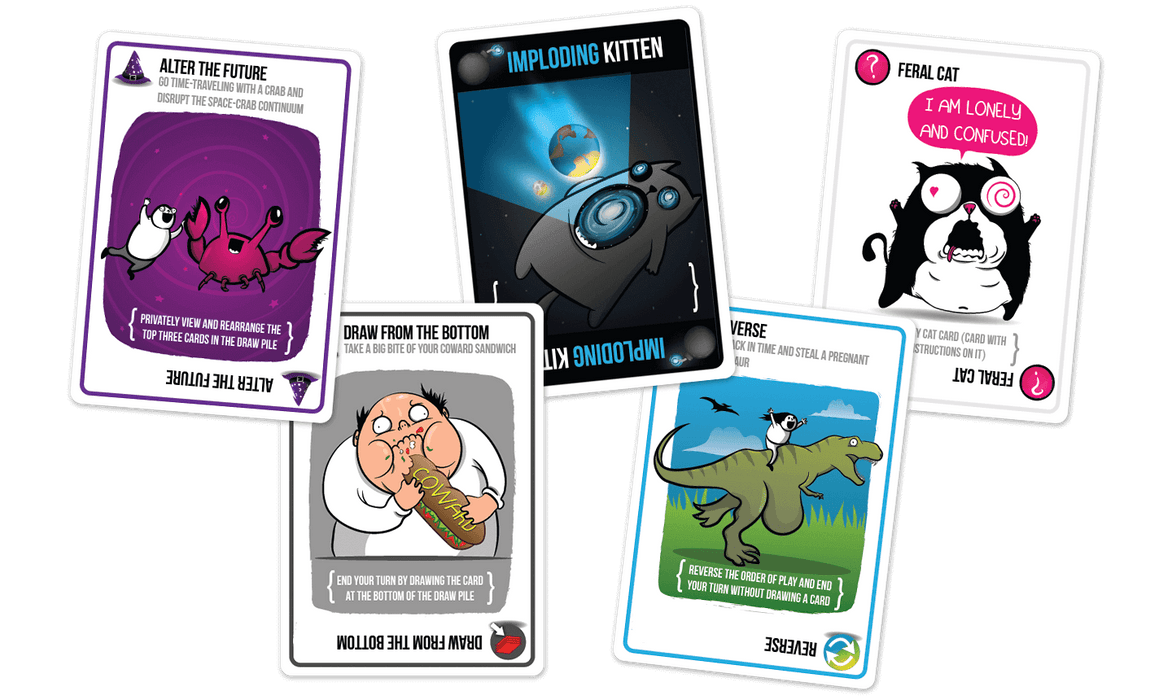 Exploding Kittens: Imploding Kittens Expansion - for just $14.99! 