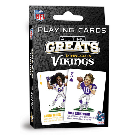 Minnesota Vikings All-Time Greats Playing Cards - 54 Card Deck - for just $9.99! 