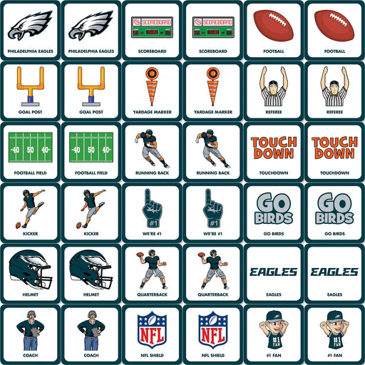 Philadelphia Eagles Matching Game - Just $12.99! Shop now at Retro Gaming of Denver