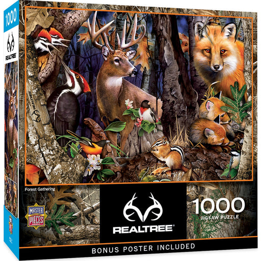 Realtree - Forest Gathering 1000 Piece Jigsaw Puzzle - Just $16.99! Shop now at Retro Gaming of Denver