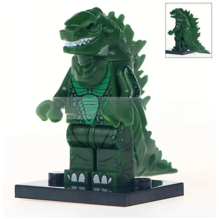 Green Godzilla Horror Movie Monster Lego-Compatible Minifigures - Just $3.99! Shop now at Retro Gaming of Denver