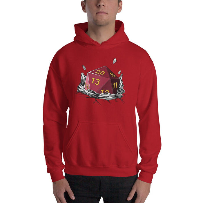 Hooded Sweatshirt - Dice Art - DND - Gift For Dnd - D20 Gift Hoodie- Game Master - Adventure - RPG Sweatshirt - Premium hoodie - Just $40.99! Shop now at Retro Gaming of Denver