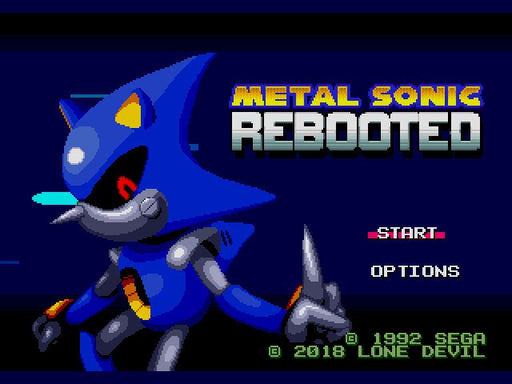 Metal Sonic Hyperdrive Rebooted Sega Genesis Game - for just $19.99! 
