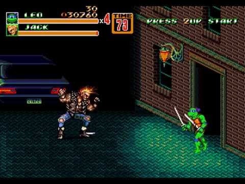 TMNT in Streets of Rage 2 Sega Genesis Repro Beat &#39;em Up Classic Game - for just $19.99! 