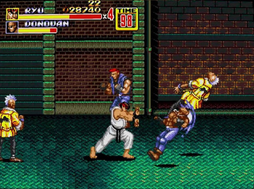 Street Fighter in Streets of Rage 2 Sega Genesis Repro Beat 'em up - for just $19.99! 