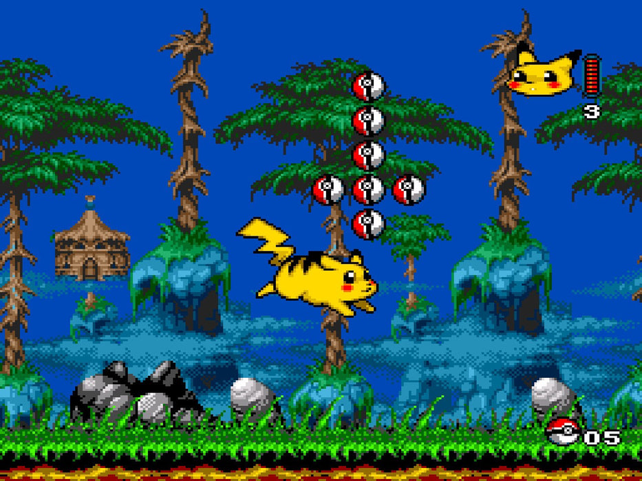 Pokemon 2 Pikachu Adventure Sega Genesis Game - for just $19.99! 