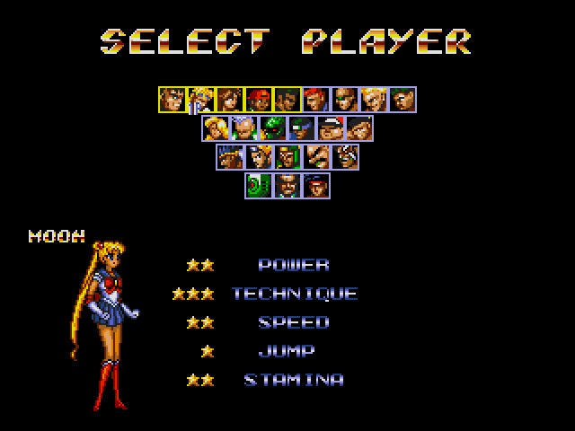 Sailor Moon in Streets of Rage 2 Sega Genesis Game - for just $19.99! 