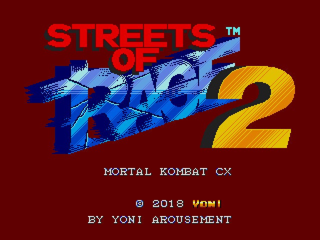 Mortal Kombat in Streets of Rage 2 Sega Genesis Game Cart - for just $19.99! 