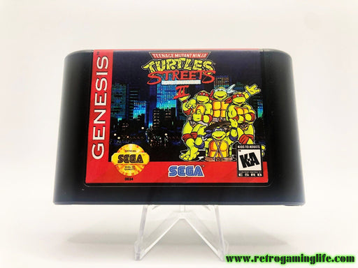TMNT in Streets of Rage 2 Sega Genesis Repro Beat &#39;em Up Classic Game - for just $19.99! 