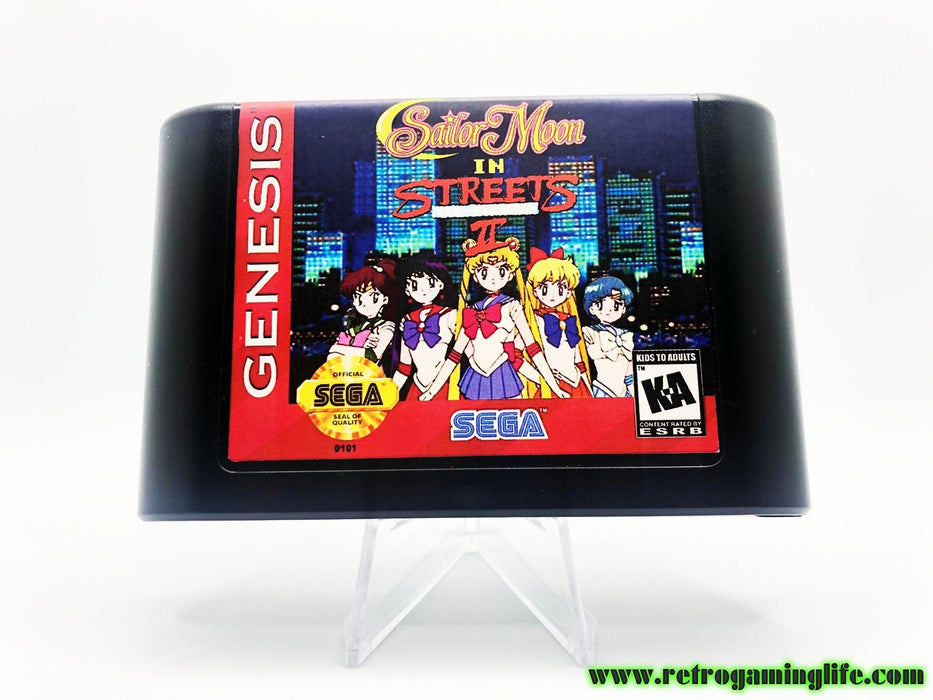 Sailor Moon in Streets of Rage 2 Sega Genesis Game - for just $19.99! 