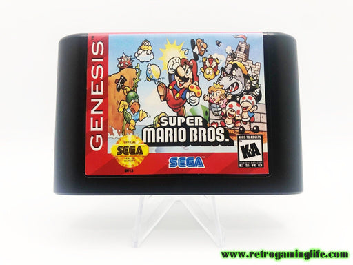 Super Mario Bros Sega Genesis Homebrew Game - for just $19.99! 