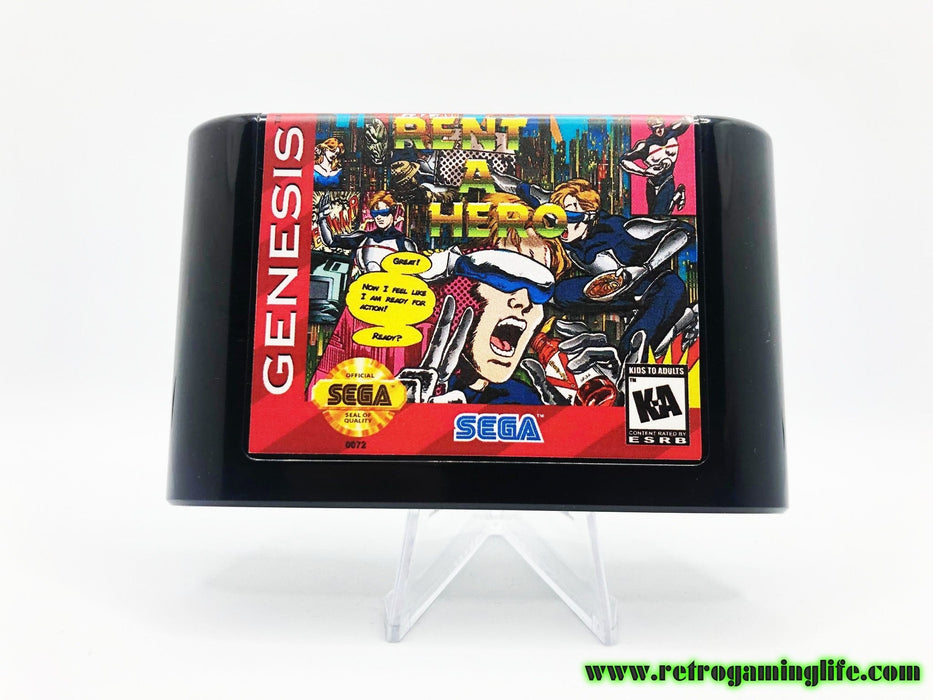 Rent a Hero RPG Sega Genesis Game - for just $29.99! 