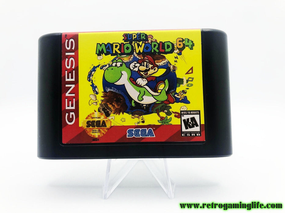 Super Mario World 64 Sega Genesis Game - for just $19.99! 